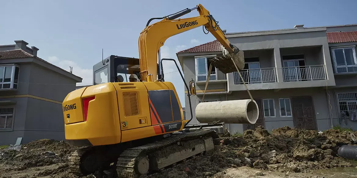 Miniexcavadora LiuGong 908E