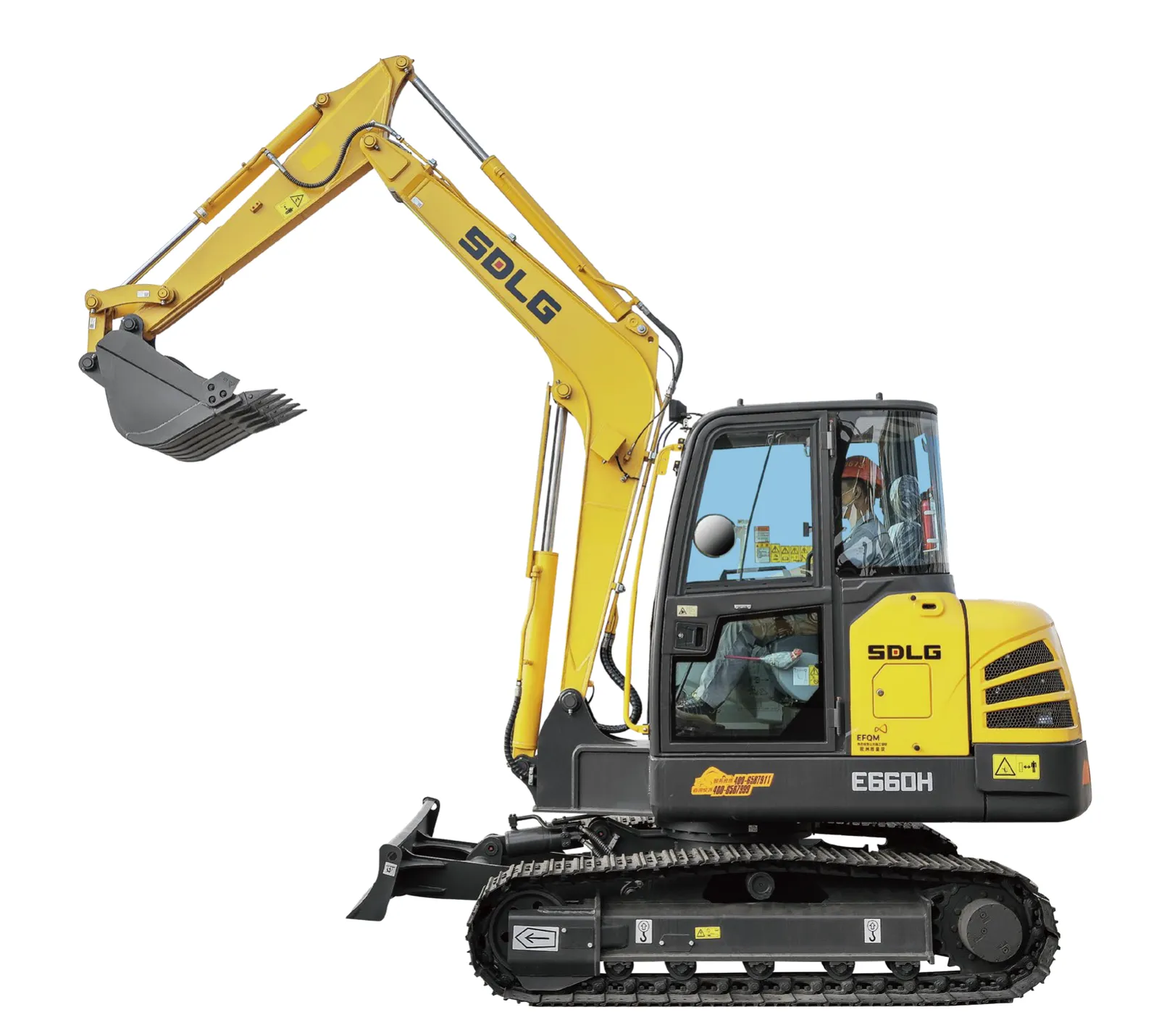 Miniexcavadora SDLG E660H