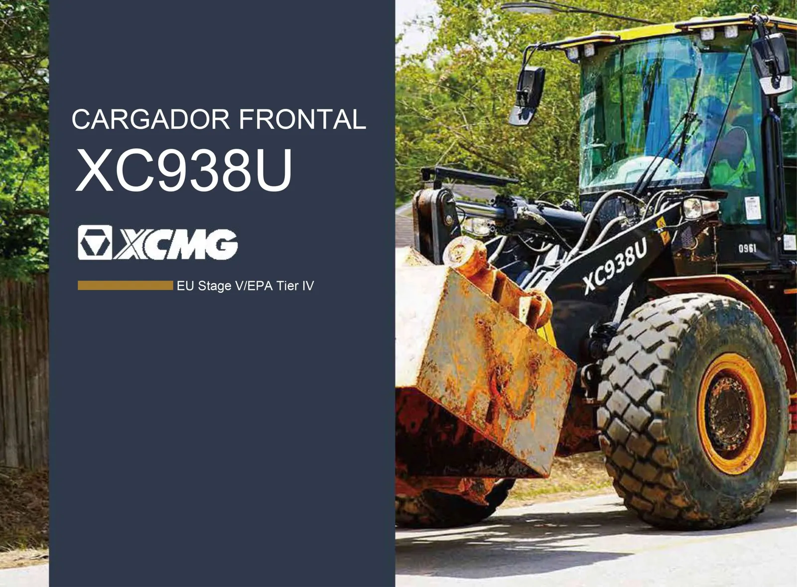 Cargador frontal XCMG XC938U