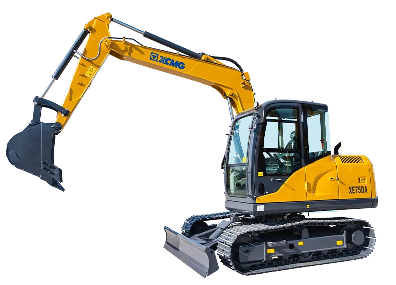 Miniexcavadora XCMG XE75DA