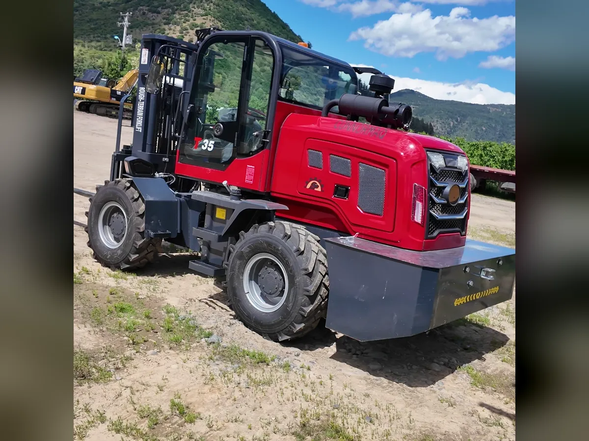 Grúa horquilla ConnorMaq CDCP35 Grúa horquilla 4x4 articulada