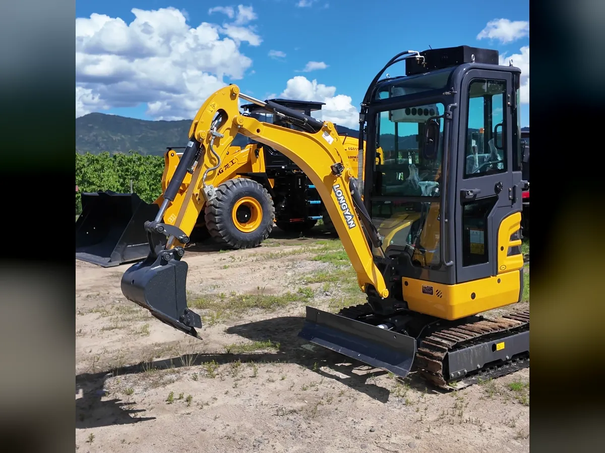 Miniexcavadora Longyan LY6017 Miniexcavadora 1,7 t